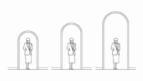 Human Scale Doorways