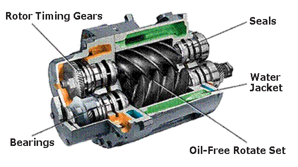 Screw Type Compressor